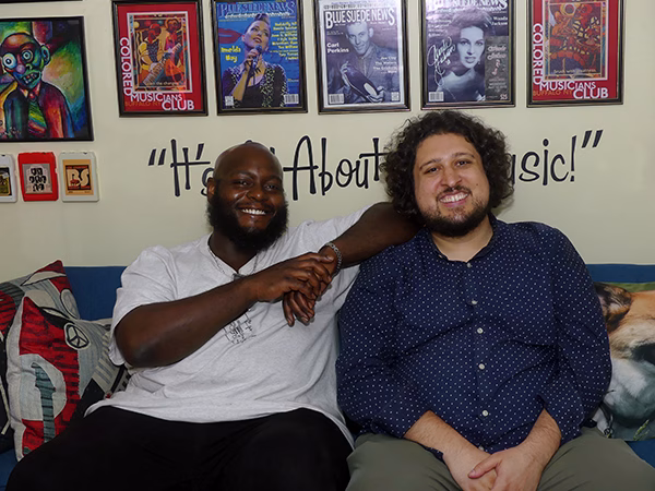 Podcast:  Jacob Jay and Dalton Sharp from the Jay/Sharptet join Rockabilly Greg in the Flamingo Lounge